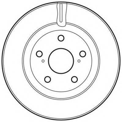 JURID 562621JC Тормозной диск