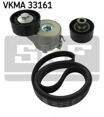 SKF VKMA 33161 Поликлиновой ременный комплект