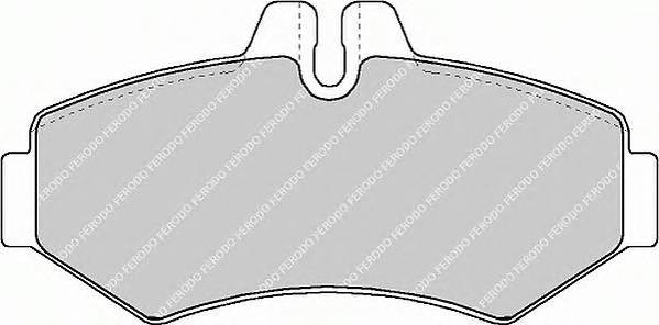 FERODO FVR1306 Комплект гальмівних колодок,