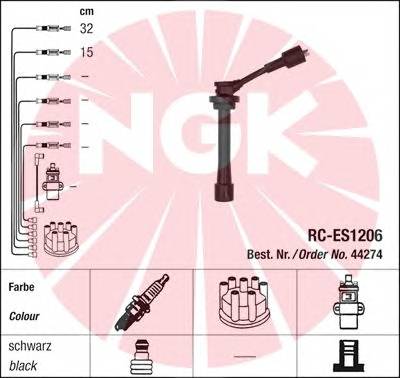 NGK 44274 Комплект проводов зажигания