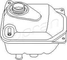 TOPRAN 103 727 Компенсационный бак, охлаждающая