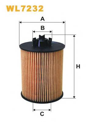 WIX FILTERS WL7232 Масляный фильтр