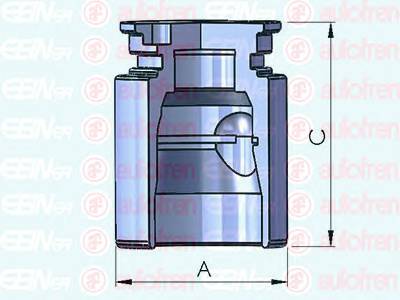 AUTOFREN SEINSA D025221 Поршень, корпус скоби