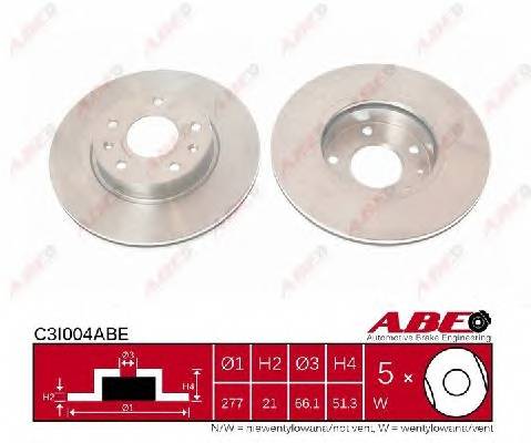 ABE C3I004ABE Тормозной диск