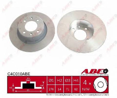 ABE C4C010ABE Гальмівний диск