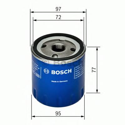 BOSCH F 026 407 024 Масляный фильтр