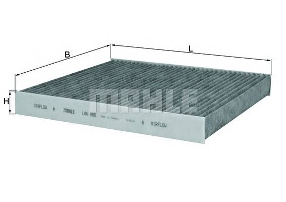 KNECHT LAK 888 Фільтр, повітря у