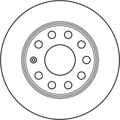 JURID 562236JC Гальмівний диск