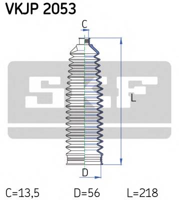 SKF VKJP 2053 Комплект пылника, рулевое