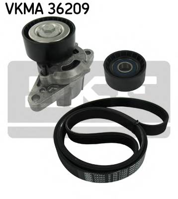 SKF VKMA 36209 Поликлиновой ременный комплект