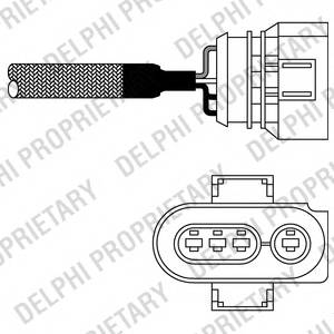 DELPHI ES10967-12B1 Лямбда-зонд