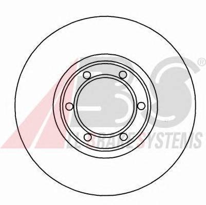 A.B.S. 15106 Тормозной диск