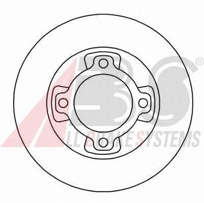 A.B.S. 15553 Гальмівний диск