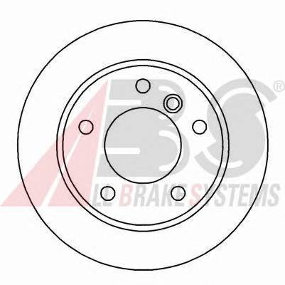 A.B.S. 16339 Тормозной диск