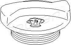 TOPRAN 103 451 Крышка, резервуар охлаждающей