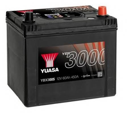 YUASA YBX3005 AKUMULATOR 60AH/450A P