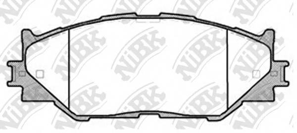 NiBK PN1829 Колодки гальмівні