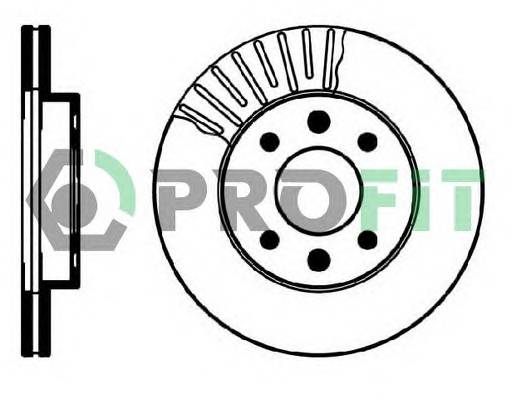 PROFIT 5010-0158 Диск гальмівний