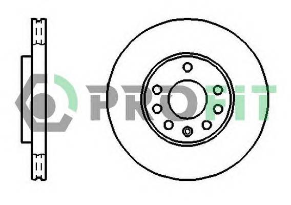 PROFIT 5010-1042 Диск гальмівний