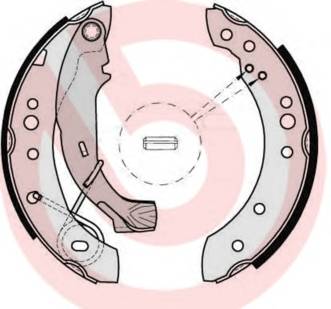 BREMBO S 61 526 Комплект тормозных колодок