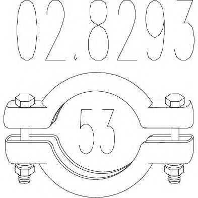 MTS 02.8293 Сполучні елементи, система