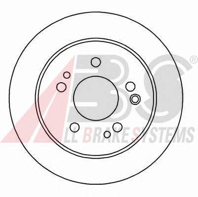A.B.S. 15779 Тормозной диск