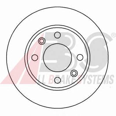 A.B.S. 15880 Тормозной диск