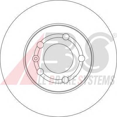 A.B.S. 17059 Гальмівний диск