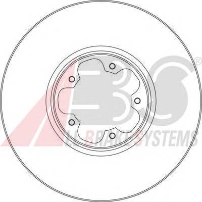 A.B.S. 17356 Тормозной диск