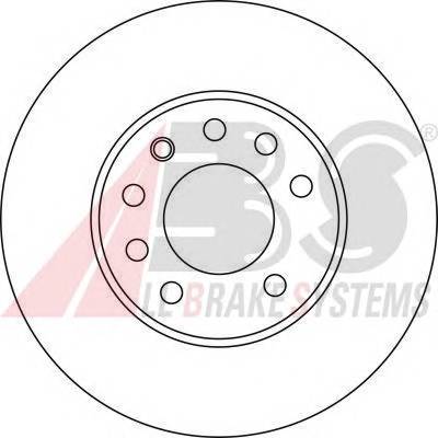 A.B.S. 17368 Тормозной диск
