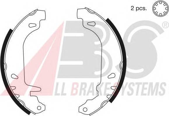 A.B.S. 8135 Комплект гальмівних колодок