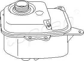 TOPRAN 104 391 Компенсаційний бак, охолоджувальна