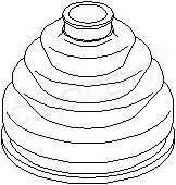 TOPRAN 104 059 Пыльник, приводной вал