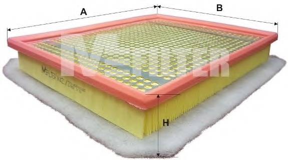 MFILTER K421/2 Фільтр салону