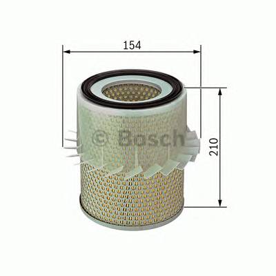 BOSCH 1 457 433 646 Повітряний фільтр