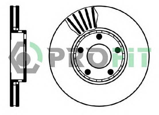 PROFIT 5010-0320 Диск гальмівний