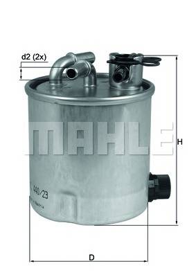 KNECHT KL 440/23 Паливний фільтр