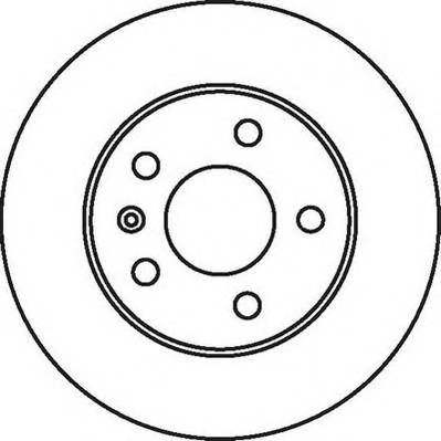 JURID 562072JC Тормозной диск