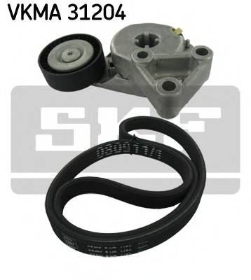 SKF VKMA 31204 Поликлиновой ременный комплект