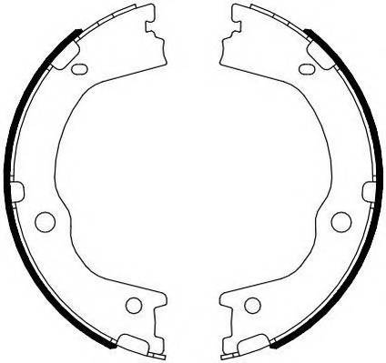 FERODO FSB4089 Комплект тормозных колодок,