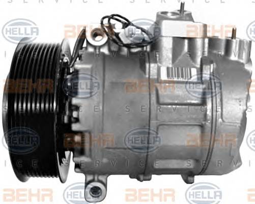 HELLA 8FK 351 176-521 Компрессор, кондиционер