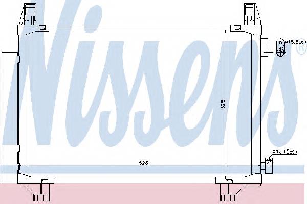 NISSENS 940270 Конденсатор, кондиционер