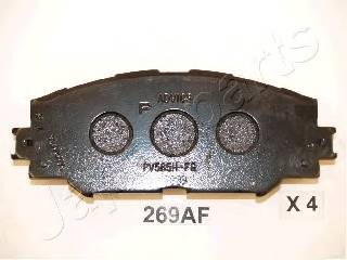 JAPANPARTS PA-269AF Комплект тормозных колодок,