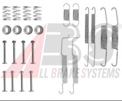 A.B.S. 0569Q Комплектующие, тормозная колодка