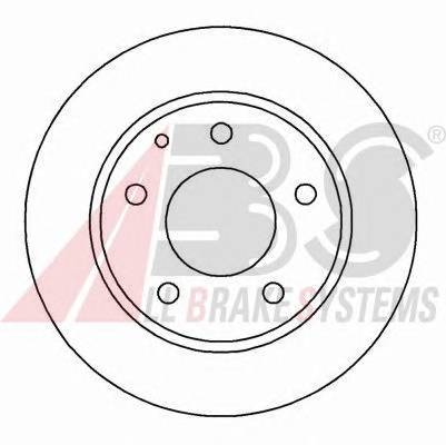 A.B.S. 16090 Тормозной диск