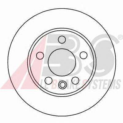 A.B.S. 16659 Тормозной диск