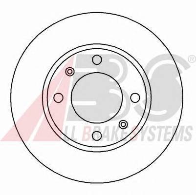 A.B.S. 16876 Гальмівний диск