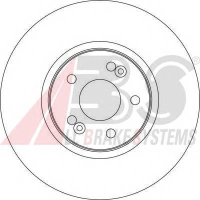A.B.S. 17154 Тормозной диск