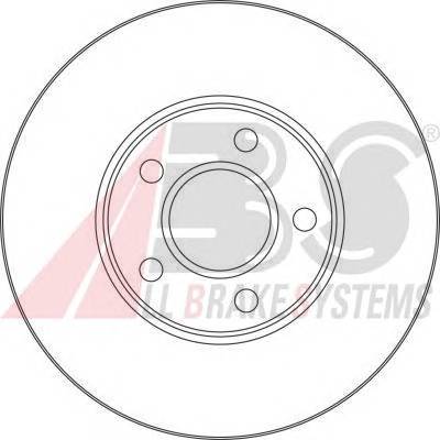 A.B.S. 17416 Тормозной диск