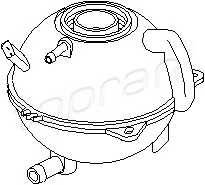 TOPRAN 108 227 Компенсационный бак, охлаждающая